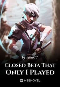 Closed Beta That Only I Played - Official Chinese Novel Cover By Author 'Basso77'