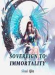 Sovereign To Immortality - Official Chinese Web Novel Cover By Author 'Sleeping Autumn ;睡秋;shui Qiu'