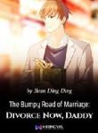 The Bumpy Road Of Marriage: Divorce Now, Daddy - Official Chinese Web Novel Cover By Author 'Bean Ding Ding'