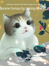 Wilderness Livestream: Other People Struggle To Survive While I Became Famous By Looking After A Cat - Official Chinese Webnovel Cover By Author 'Mu Jiancheng'