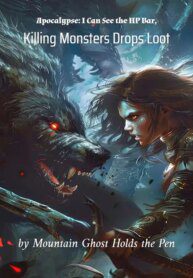 Apocalypse: I Can See The Hp Bar, Killing Monsters Drops Loot - Official Chinese Web Novel Cover By Author 'Mountain Ghost Holds The Pen'