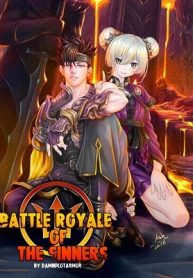 Battle Royale Of The Sinners - Official Web Novel Cover By Author 'Damn Plot Armor'