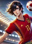 God Of Football - Official Web Novel Cover By Author 'Art233'