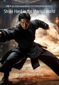 Hide In The Immortal Cultivation World, Strike Hard In The Martial World - Official Chinese Web Novel Cover By Author 'Cat Sheriff King'