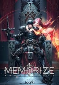 M E M O R I Z E - Official Korean Web Novel Cover By Author 'Ro Yoo Jin, 로유진'