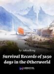 Survival Records Of 3650 Days In The Otherworld - Official Korean Novel Cover By Author 'Zaksalking'